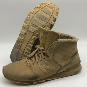 New Balance Boots Women's 10 696 Cream Deconn Lightweight Casual Leather